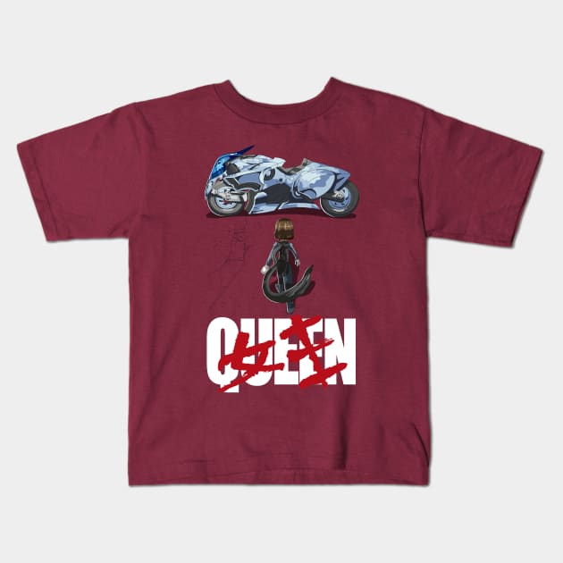 Queen Kids T-Shirt by Carbonwater